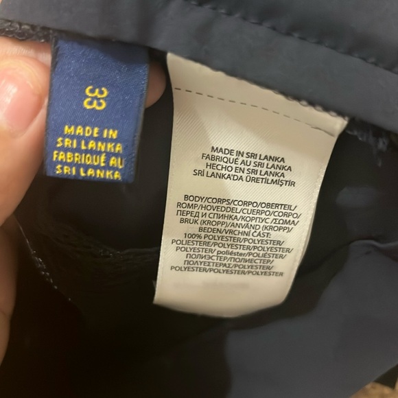 POLO RALPH LAUREN Dark Navy Blue Straight Fit 30-33 Men’s Shorts wPockets NWT$75 - Picture 9 of 14